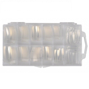 BOITE 100 CAPSULES TRANSPARENTES