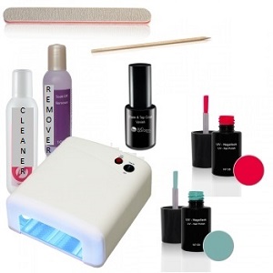 KIT AVEC LAMPE BASIC UV vernis semi-permanent