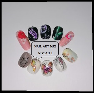 KIT de formation technique NAIL ART niveau 1