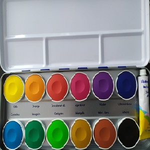 PEINTURE AQUARELLE 12 COULEURS