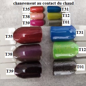 GEL COULEUR THERMO (change de couleur)