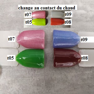 VERNIS UV/LED thermo (change de couleur avec la chaleur)